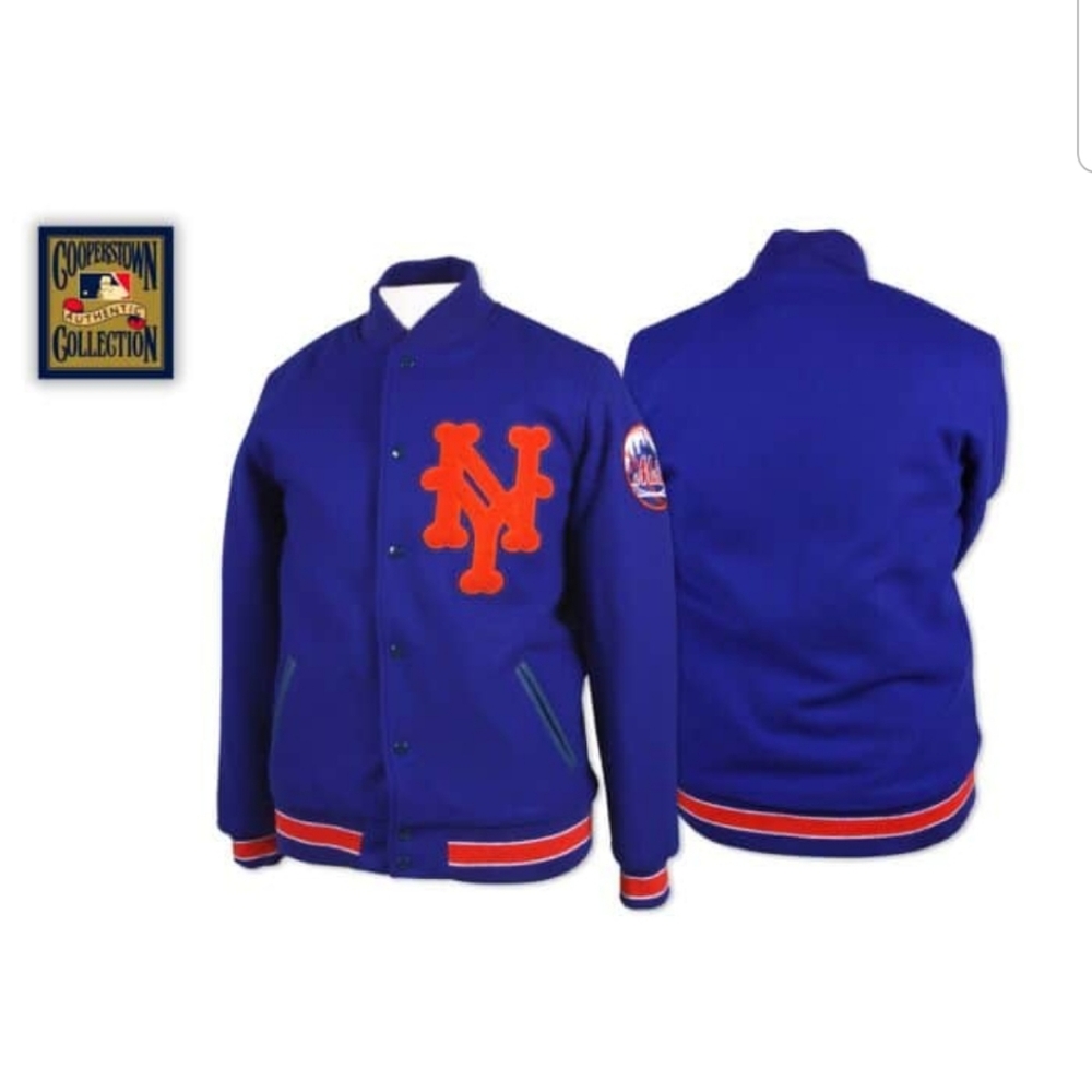 Mets Mitchell and Ness 1969 Championship Jacket